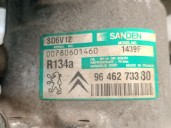 Recambio de compresor aire acondicionado para citroën c3 1.4 referencia OEM IAM 9646273380 6453LN 
