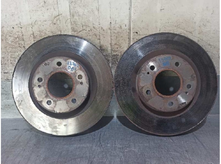 Recambio de disco freno delantero para mitsubishi grandis (na0w) 2.0 di-d cat referencia OEM IAM   