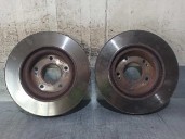 Recambio de disco freno delantero para mitsubishi grandis (na0w) 2.0 di-d cat referencia OEM IAM   