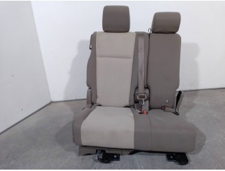 Recambio de asientos trasero derecho para dodge journey 2.0 16v crd cat referencia OEM IAM 68039 195AA TELA BEIGE Y MARRON 5 PUE