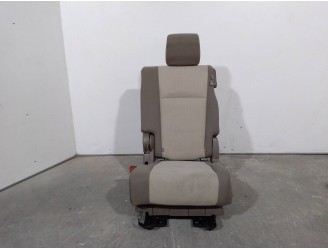 Recambio de asientos trasero izquierdo para dodge journey 2.0 16v crd cat referencia OEM IAM 68042357AA TELA BEIGE Y MARRON 5 PU