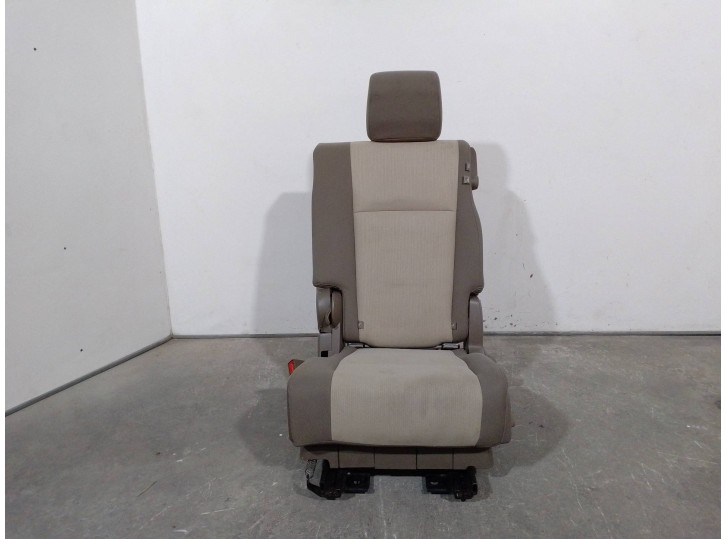 Recambio de asientos trasero izquierdo para dodge journey 2.0 16v crd cat referencia OEM IAM 68042357AA TELA BEIGE Y MARRON 5 PU