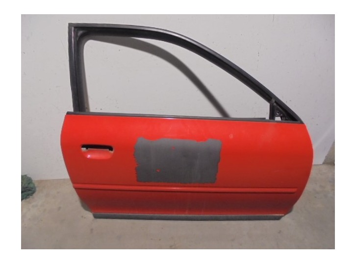 Recambio de puerta delantera derecha para audi a3 (8l) 1.9 tdi referencia OEM IAM 8L3831052B ROJA 3 PUERTAS