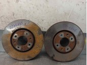 Replacement front brake disc for Citroën C5 saloon 2.0 HDI cat (RHR / DW10BTED4) OEM IAM reference 4246W3 