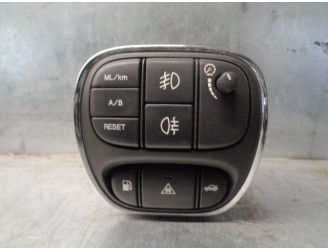 Replacement dashboard light switch for Jaguar XJ 4.2 V8 32V CAT OEM IAM reference 2W9311654AG 