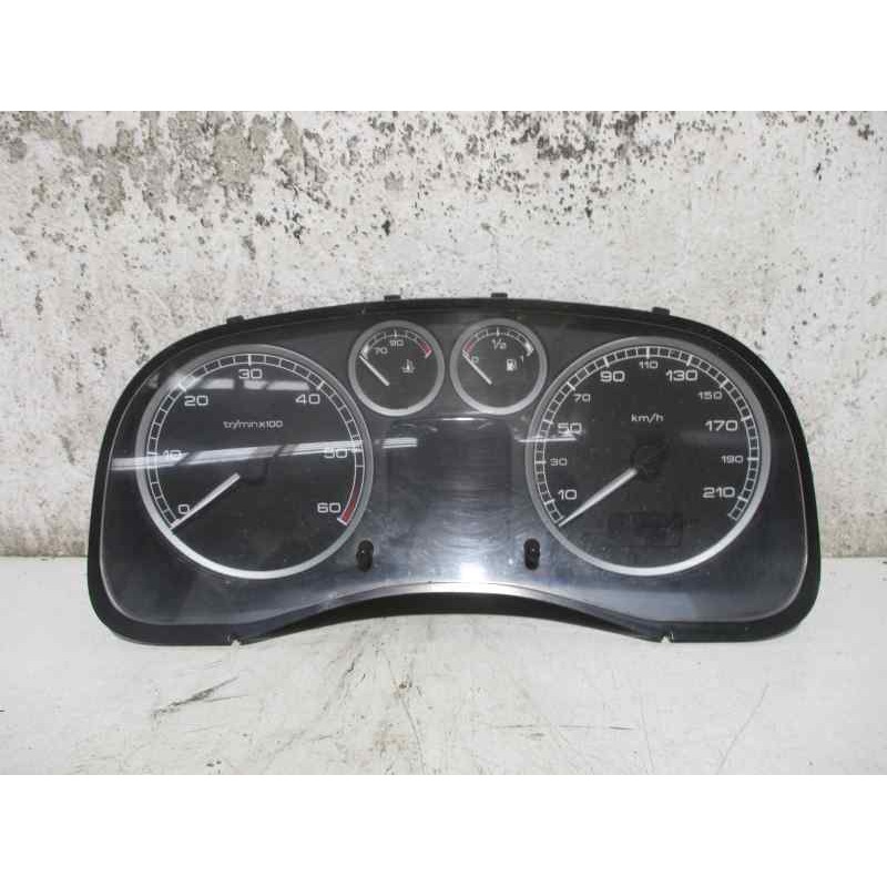 Recambio de cuadro instrumentos para peugeot 307 (s1) xr clim referencia OEM IAM 9651299680  SAGEM