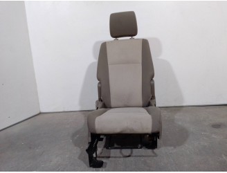 Recambio de asiento delantero derecho para dodge journey 2.0 16v crd cat referencia OEM IAM 1LQ881K7AA TELA BEIGE Y MARRON 5 PUE