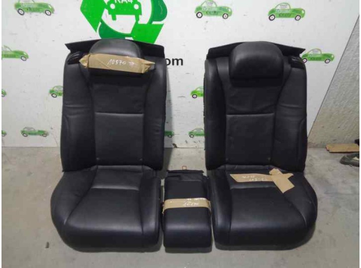 Recambio de asientos traseros para lexus ls (usf4/uvf4) 460 referencia OEM IAM CUERO NEGRO 4 PUERTAS