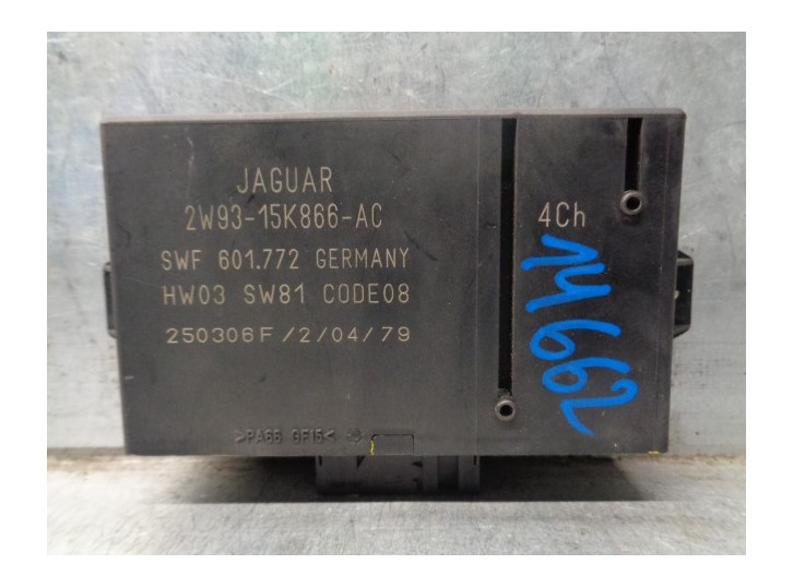 Recambio de modulo electronico para jaguar xj 4.2 v8 32v cat referencia OEM IAM 2W9315K866AC SWF601772 