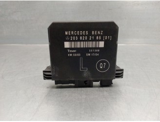 Recambio de centralita cierre para mercedes-benz clase c (w203) familiar 2.2 cdi cat referencia OEM IAM 2038202185 3X1369 TEMIC