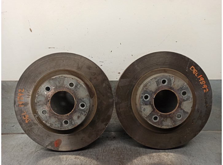 Recambio de disco freno delantero para dodge caliber 2.0 16v cat referencia OEM IAM 5105514AA  