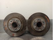 Recambio de disco freno delantero para dodge caliber 2.0 16v cat referencia OEM IAM 5105514AA 