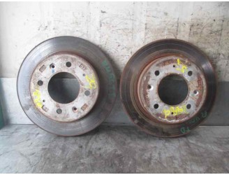 Recambio de disco freno trasero para kia cerato 2.0 turbodiesel cat referencia OEM IAM   