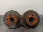 Replacement front brake disc for Volkswagen T4 Transporter/Van (mod. 1991) 2.4 Diesel OEM IAM reference 701615301C 