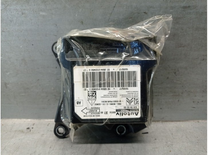 Recambio de centralita airbag para citroën c-elysee (dd_) 1.2 vti 82 referencia OEM IAM 9805630180  620595200