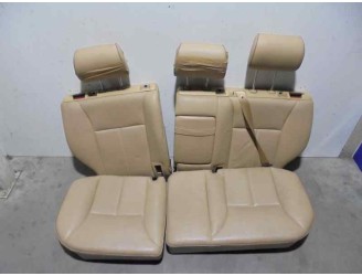 Recambio de asientos traseros para mercedes-benz clase e (w210) familiar 2.4 v6 18v cat referencia OEM IAM CUERO MARRON CLARO 5