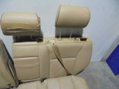 Recambio de asientos traseros para mercedes-benz clase e (w210) familiar 2.4 v6 18v cat referencia OEM IAM CUERO MARRON CLARO 5