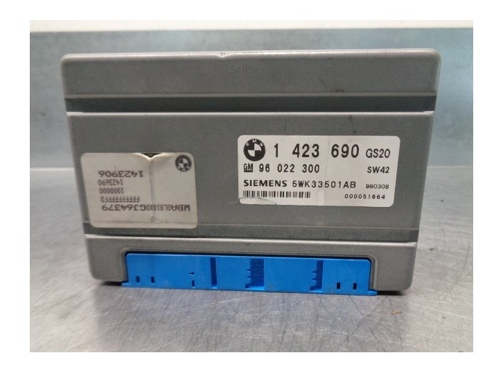 Recambio de centralita cambio automatico para bmw serie 5 berlina (e39) 3.0 24v turbodiesel cat referencia OEM IAM 1423690 5WK33