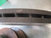 Recambio de disco freno delantero para citroën berlingo 1.9 diesel referencia OEM IAM  6012201 GIRLING