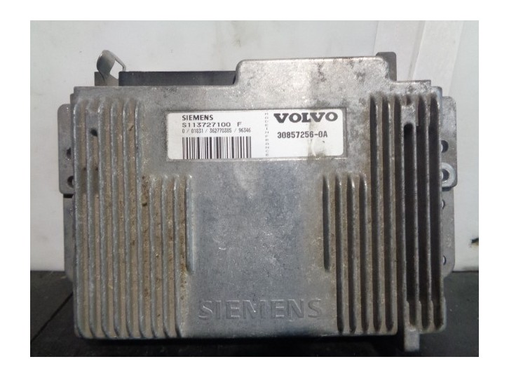 Replacement engine control unit (ECU) for Volvo S40 sedan 1.8 16V CAT OEM IAM reference 30857256 S113727100F 