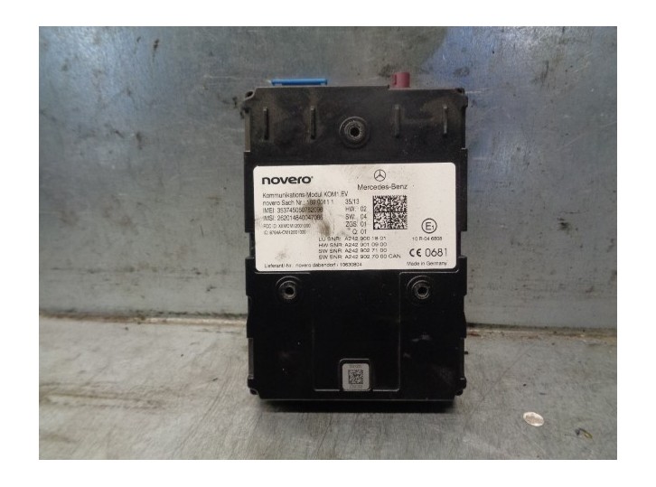 Recambio de modulo electronico para smart coupe referencia OEM IAM 16900111  