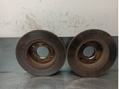 Recambio de disco freno delantero para ford fiesta berl./courier 1.3 cat (endura-e) referencia OEM IAM 