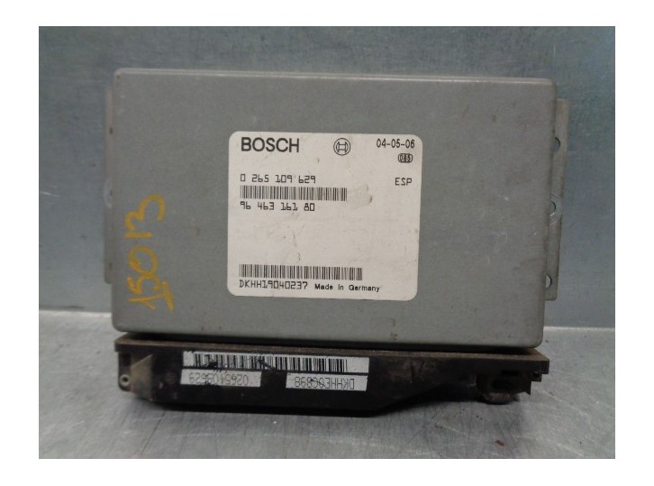 Recambio de centralita suspension para peugeot 607 (s2) 3.0 v6 24v referencia OEM IAM 9646316180 0265109629 BOSCH