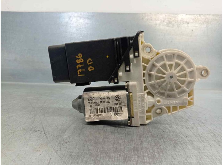 Replacement front right window regulator motor for SEAT Toledo (1M2) 1.9 TDI OEM IAM reference 1J1959882D 29 PINS 4 DOORS