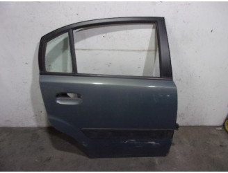 Replacement rear right door for Kia Rio II (JB) 1.4 16V OEM IAM reference 770041G210 BLUISH GREY 5 DOORS