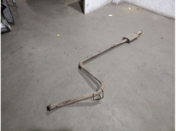 Recambio de tubo escape central para renault 5 (b/c40) 1.4 referencia OEM IAM 7700756217 7700756217 CESTA 12 CHAPA