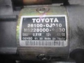 Replacement starter motor for Toyota Yaris (NCP1/NLP1/SCP1) 1.0 cat OEM IAM reference 2810023020 