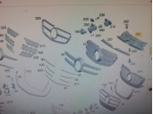 Recambio de panel frontal para mercedes-benz vito tourer (447) 2.0 cdi cat referencia OEM IAM A4478850236  