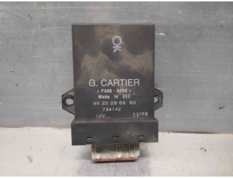 Recambio de rele ventiladores motor para peugeot 206 berlina 1.9 diesel referencia OEM IAM 9625286880 734142 G. CARTIER