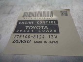 Recambio de centralita motor uce para lexus ls (usf4/uvf4) 460 referencia OEM IAM 8966150A20 2751008124 