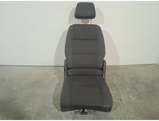 Recambio de asientos trasero derecho para volkswagen touran (1t2) 1.9 tdi referencia OEM IAM 1T0883065G TELA GRIS 5 PUERTAS