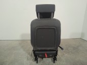 Recambio de asiento trasero medio para volkswagen touran (1t2) 1.9 tdi referencia OEM IAM 1T0883064G TELA GRIS 5 PUERTAS