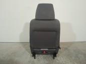 Recambio de asientos trasero izquierdo para volkswagen touran (1t2) 1.9 tdi referencia OEM IAM 1T0883063G TELA GRIS 5 PUERTAS