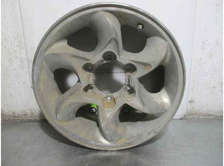 Recambio de llanta para hyundai terracan (hp) 2.9 crdi cat referencia OEM IAM 52910H1400 R167JX16OFFSET20 ALUMINIO 6P