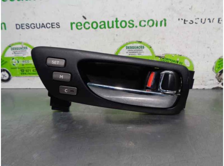 Recambio de maneta interior trasera derecha para lexus ls (usf4/uvf4) 460 referencia OEM IAM 6929750030 6760750230 