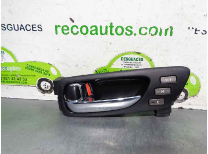 Recambio de maneta interior trasera izquierda para lexus ls (usf4/uvf4) 460 referencia OEM IAM 6929850030 6760850230 
