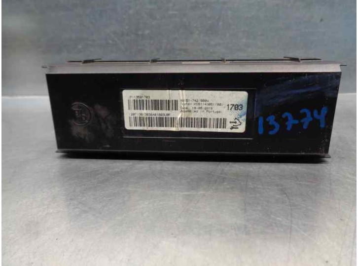 Recambio de modulo electronico para opel astra j gti 1.4 sedan p10 referencia OEM IAM 13591703  