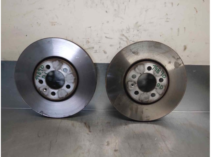 Recambio de disco freno delantero para skoda rapid 1.4 16v tsi referencia OEM IAM 