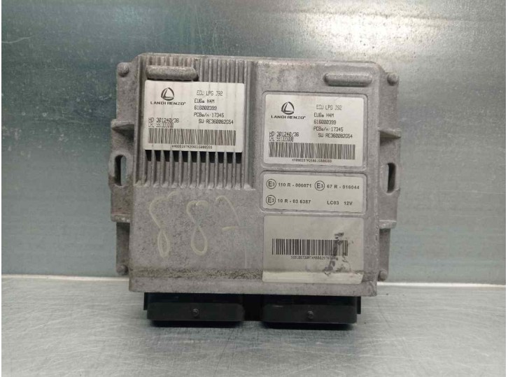 Recambio de centralita motor uce para dacia lodgy 1.6 sce cat referencia OEM IAM 616000399 591333000 