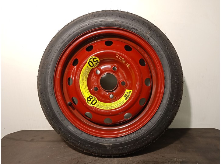 Recambio de neumatico repuesto para hyundai ioniq (ae) 1.6 gdi hybrid referencia OEM IAM 529102H910 T12580D1595M KUMHO