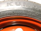 Recambio de neumatico repuesto para hyundai ioniq (ae) 1.6 gdi hybrid referencia OEM IAM 529102H910 T12580D1595M KUMHO