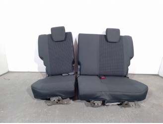 Recambio de asientos traseros para suzuki swift berlina (mz) gl (3-ptas.) referencia OEM IAM 8768063J20BJJ TELA NEGRA CON COSTUR
