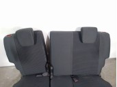 Recambio de asientos traseros para suzuki swift berlina (mz) gl (3-ptas.) referencia OEM IAM 8768063J20BJJ TELA NEGRA CON COSTUR