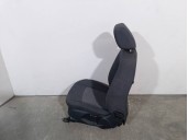 Recambio de asiento delantero izquierdo para ford fiesta (cb1) 1.4 tdci cat referencia OEM IAM 1805556 TELA GRIS CON FRANJA BLAN
