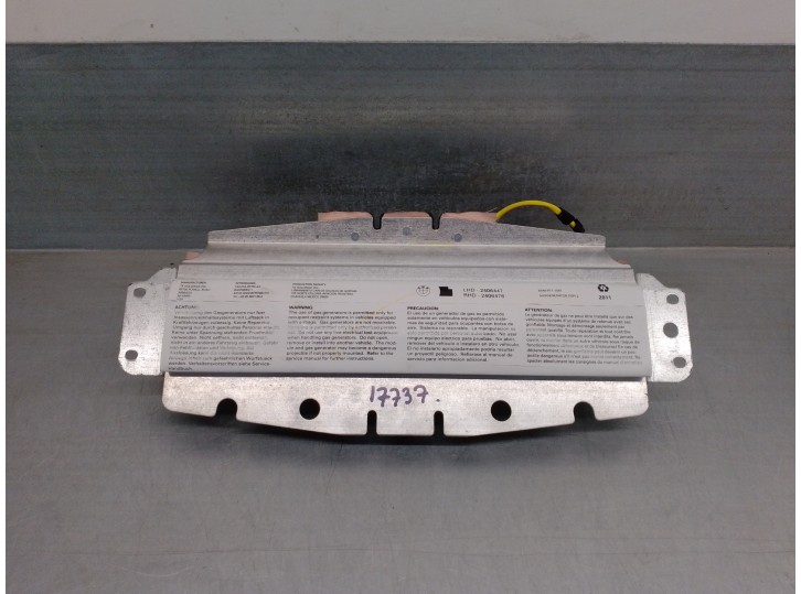 Recambio de airbag delantero derecho para bmw x6 (e71) xdrive40d referencia OEM IAM 2406447 
