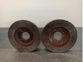 Recambio de disco freno delantero para honda jazz (gd1/5) 1.4 dsi cat referencia OEM IAM 45251SAAG50  